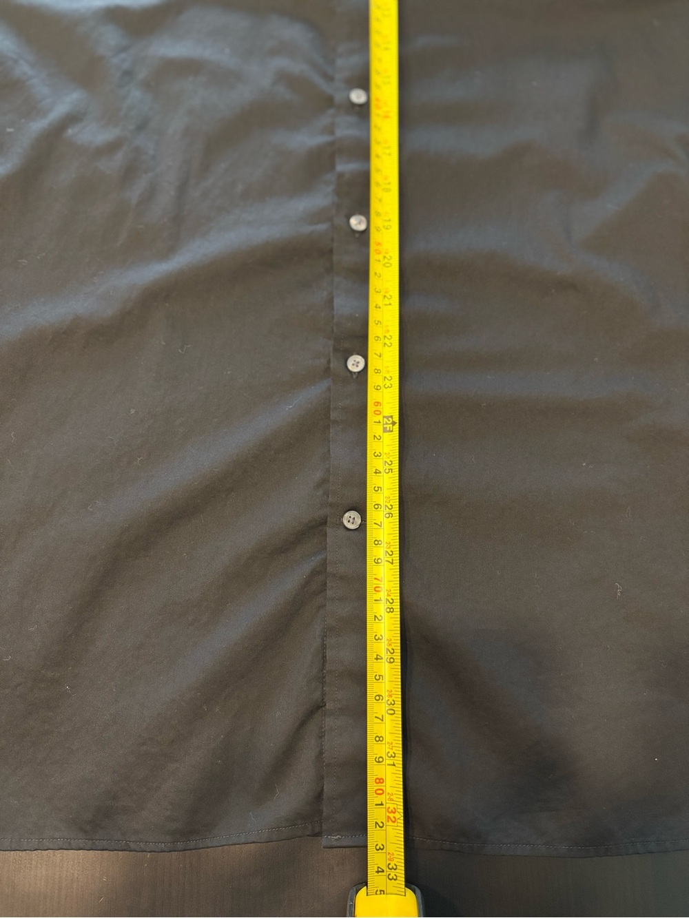 Ted Baker Endurance Black Long Sleeve Button Down Dress Shirt Neck Size 17 - Picture 6 of 6